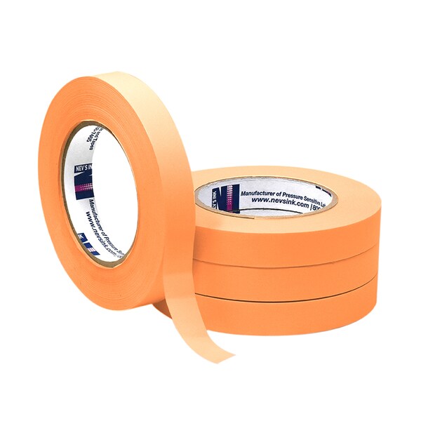 Nevs 3/4 wide x 60yd Salmon Labeling Tape, PK4 T-750-Salmon - main